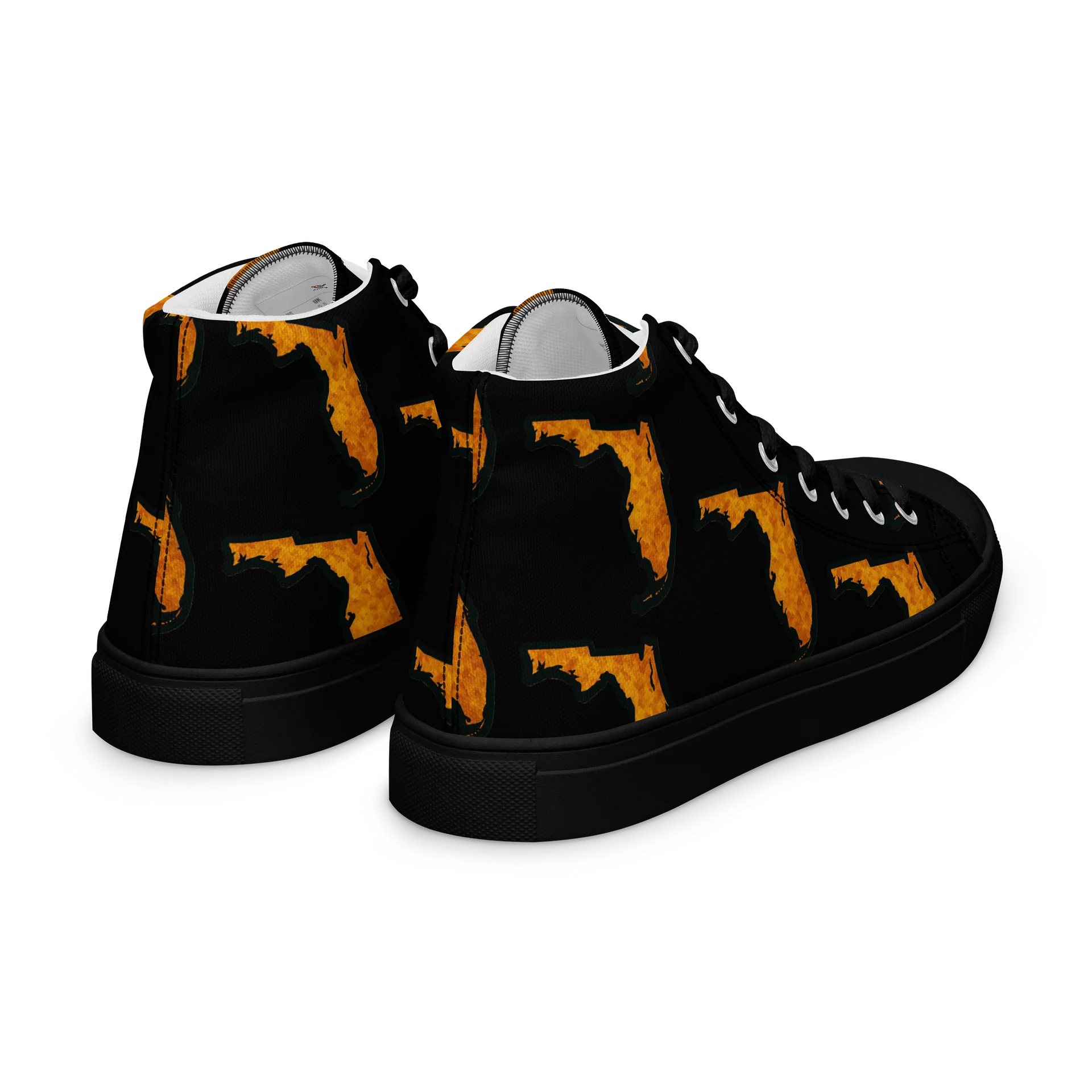 Florida Retro Grid Women's High Tops product image (7)