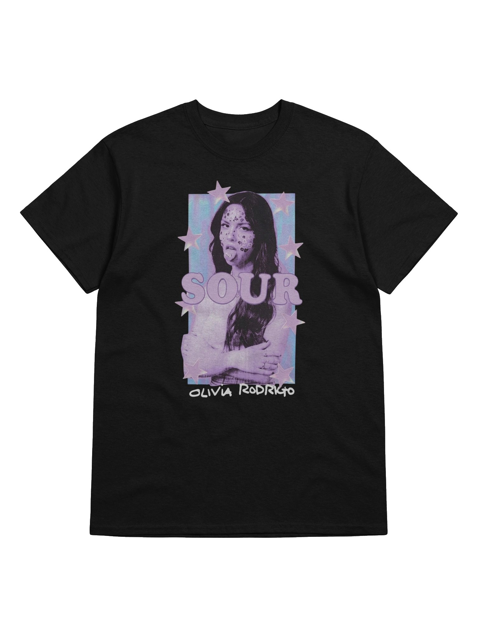Olivia Rodrigo Sour Panel Portrait T-Shirt product image (1)
