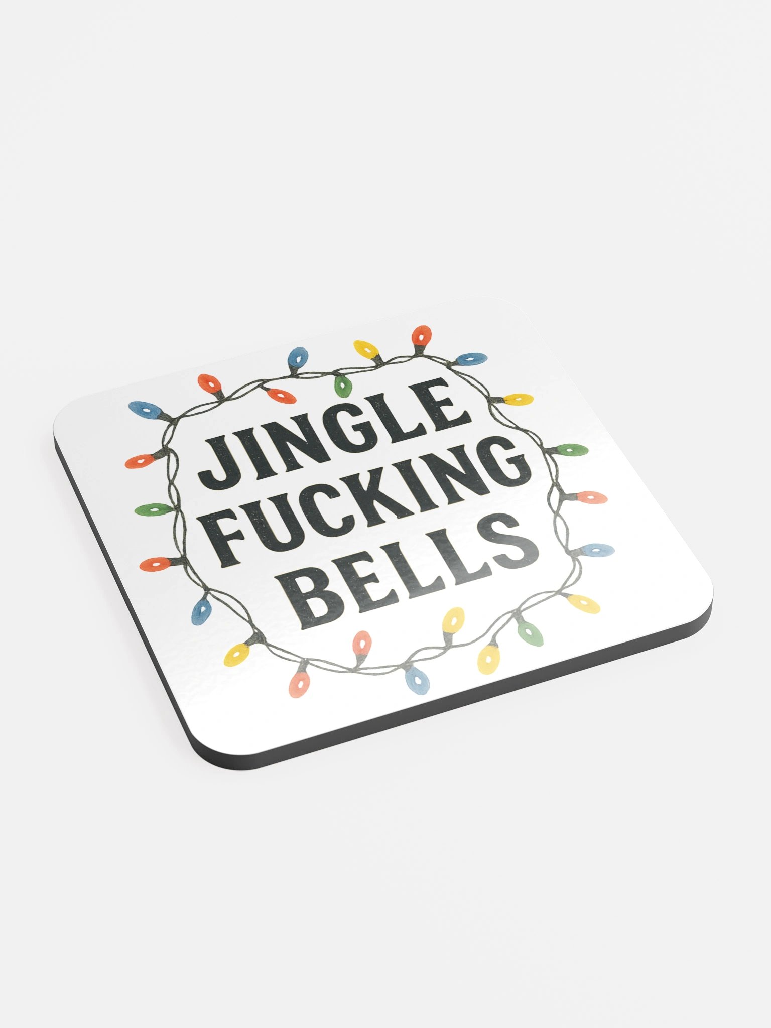 JINGLE F***KING BELLS COASTER product image (2)