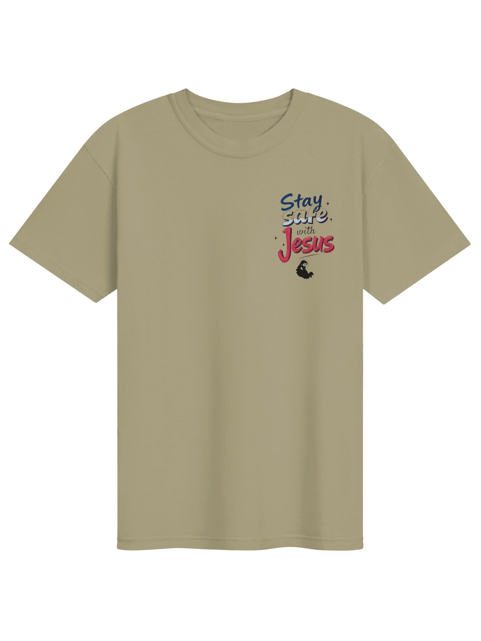 Stay Safe with Jesus Faith T-shirt product image (2)