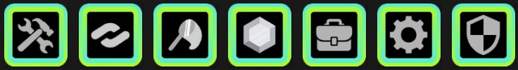 Neon Green Role Icons product image (1)
