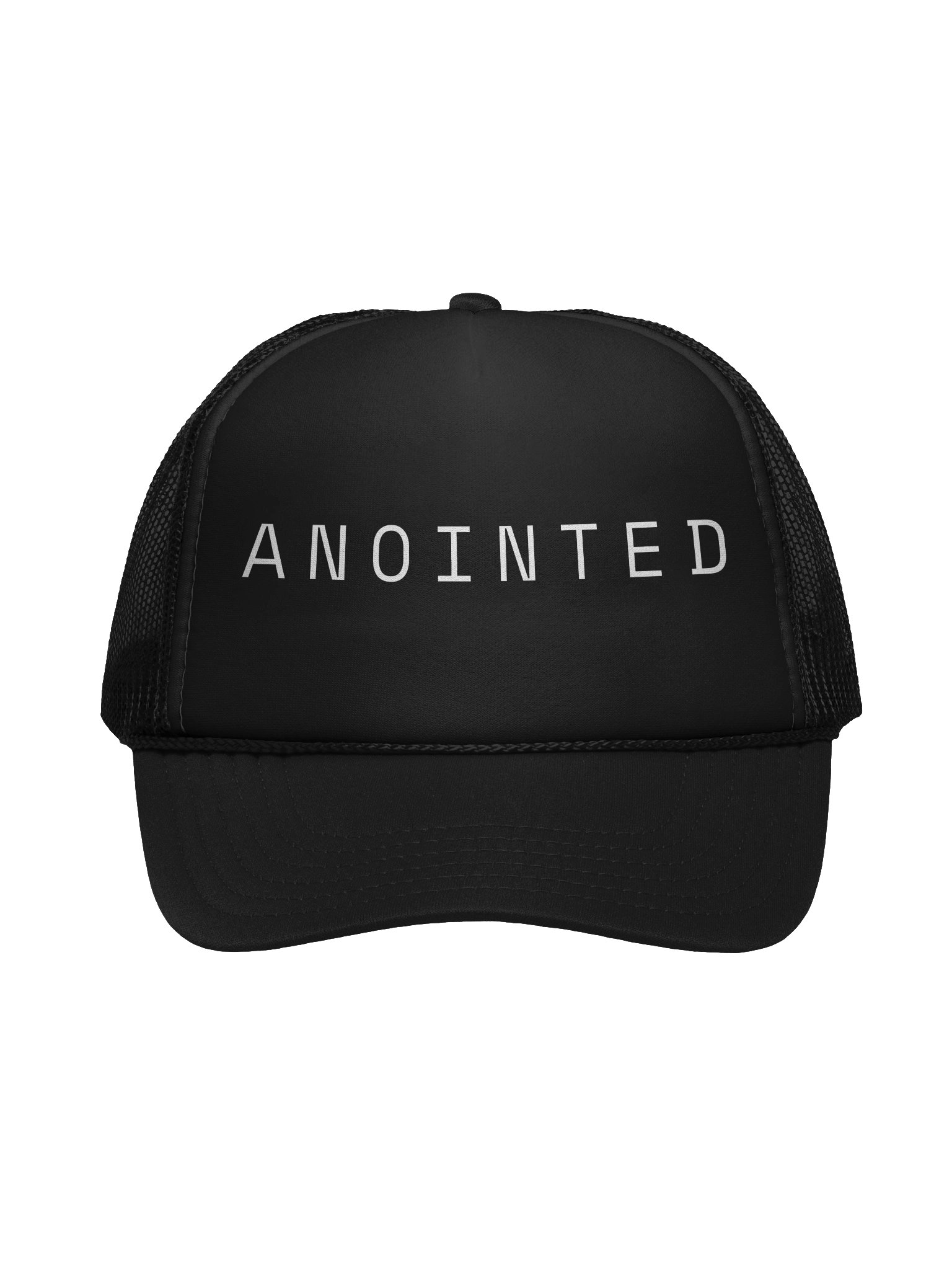 Anointed Foam Trucker Hat – Minimal Logo product image (1)