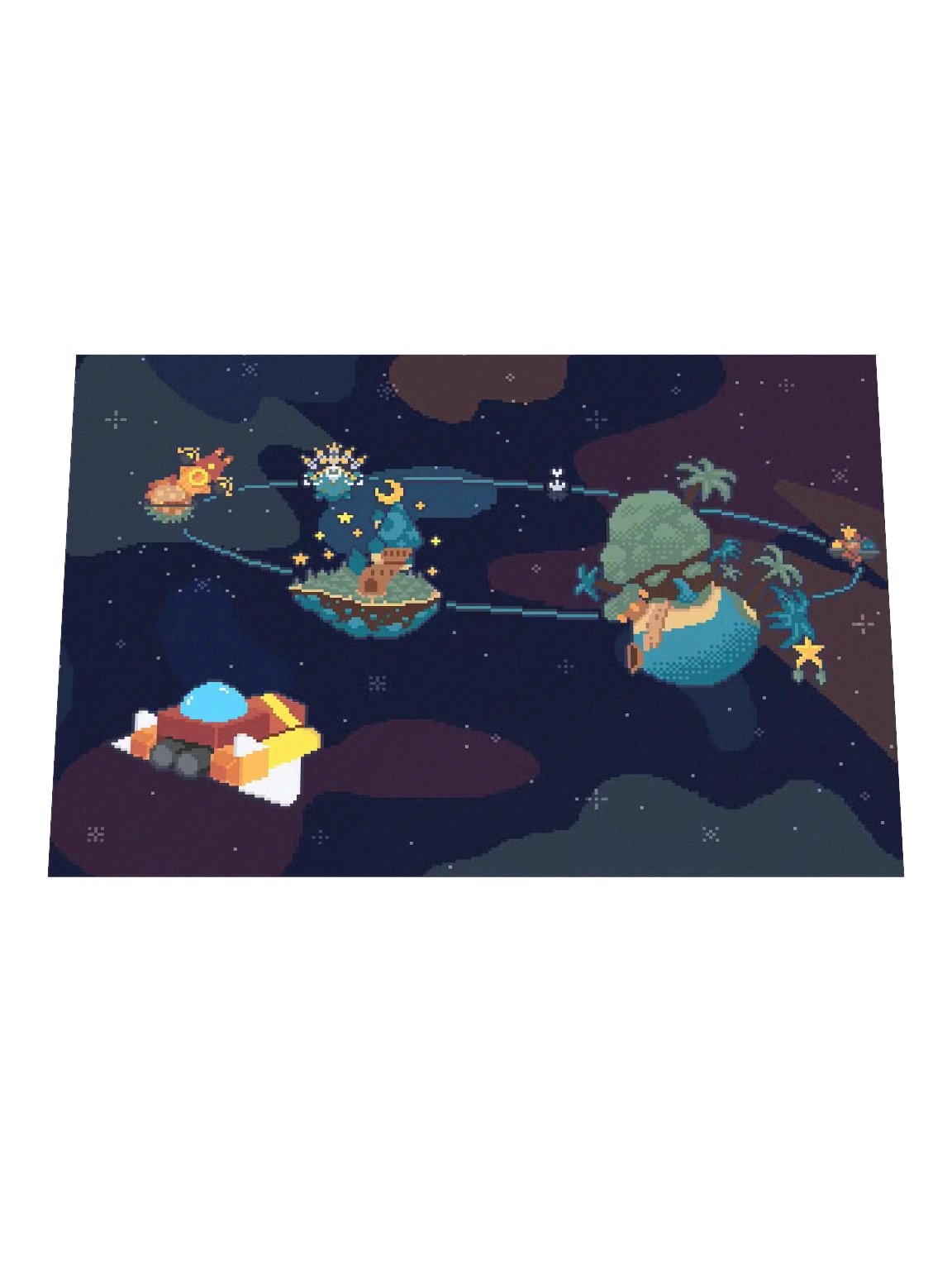 Gummi Ship Print product image (4)