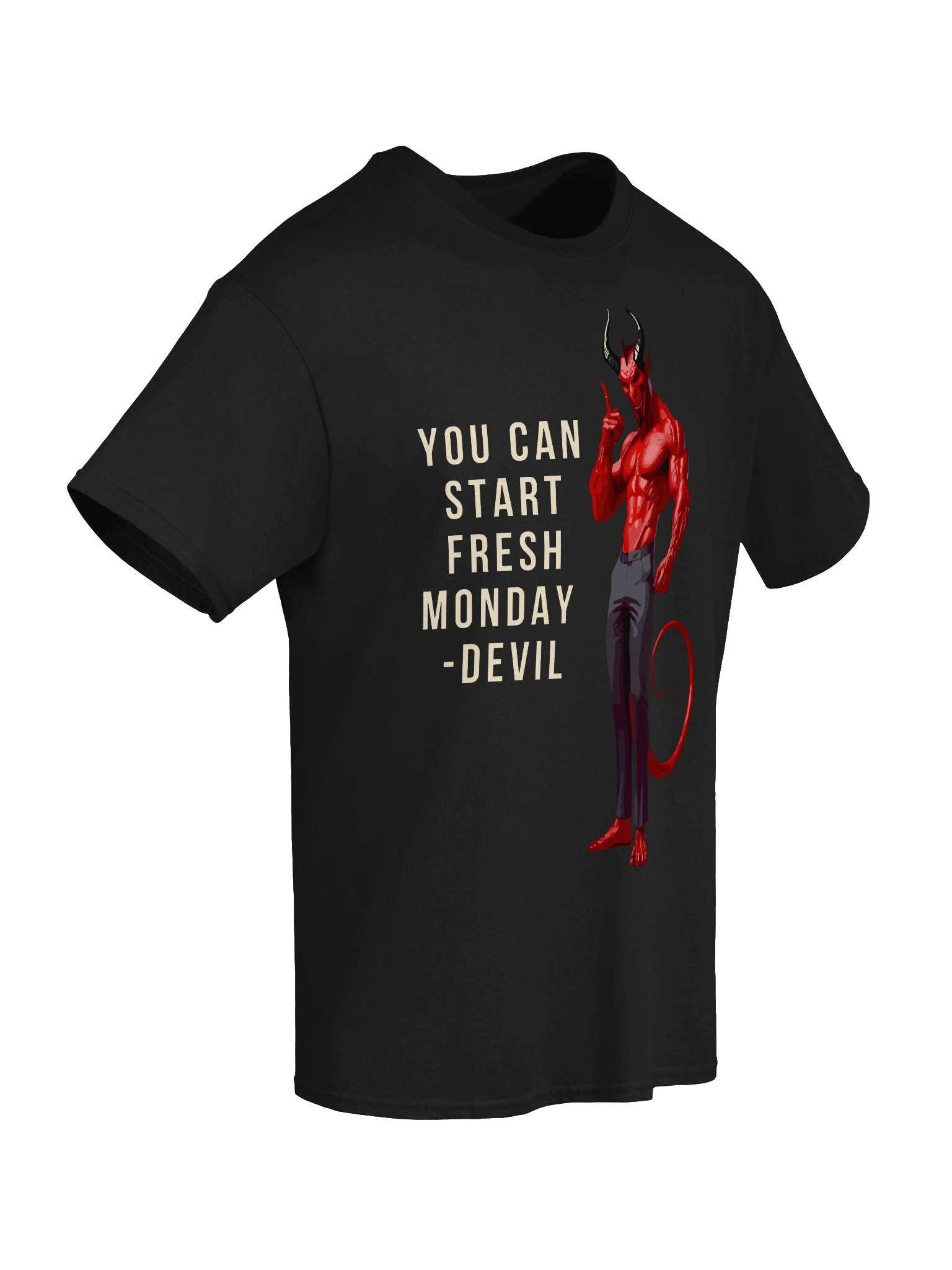 You Can Start Fresh Monday Devil Tee product image (6)