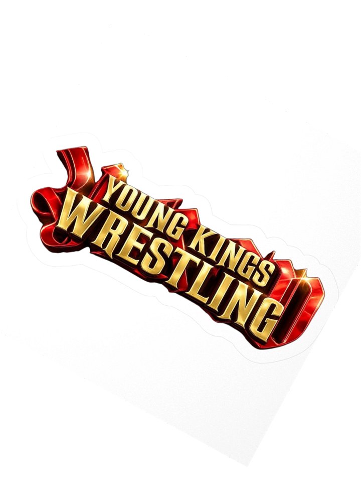 Young Kings Wrestling Logo Sticker product image (4)