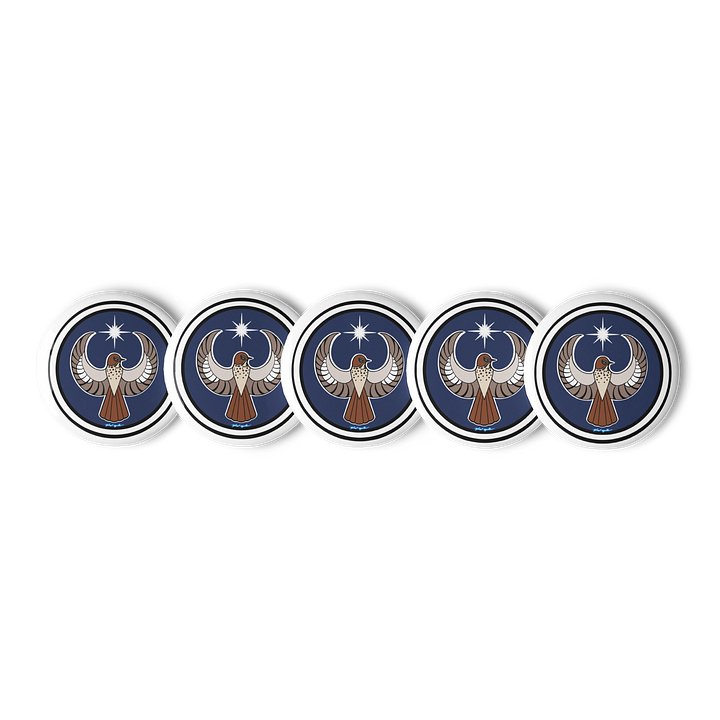 Hermit/Wood Thrush- Resistance VT, D.C. (5-pack buttons) product image (1)