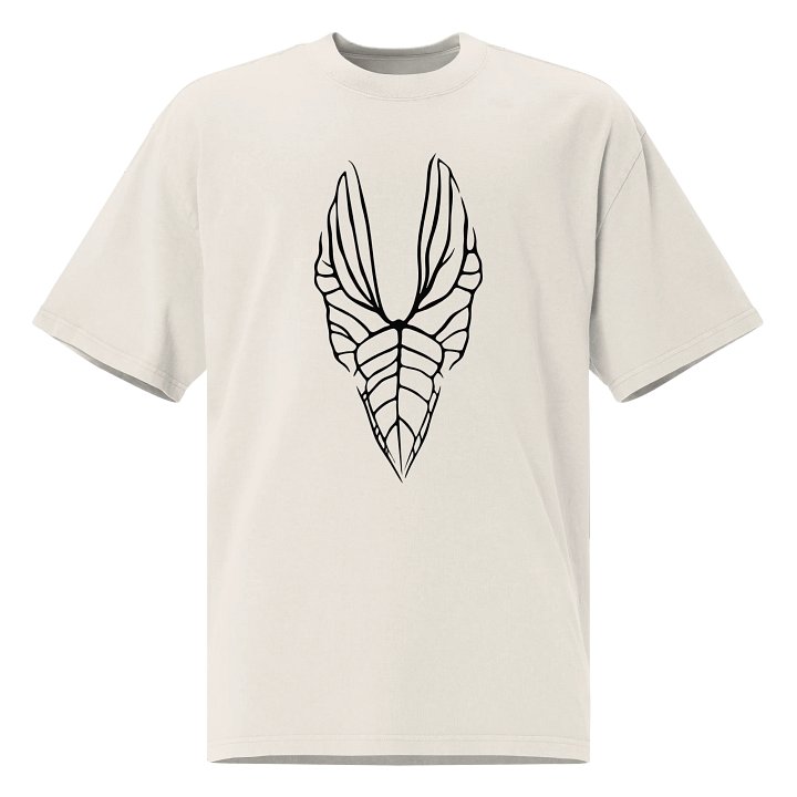 ANTHURIUM DIABLOENSE SKELETON - Oversized Faded T-Shirt product image (1)
