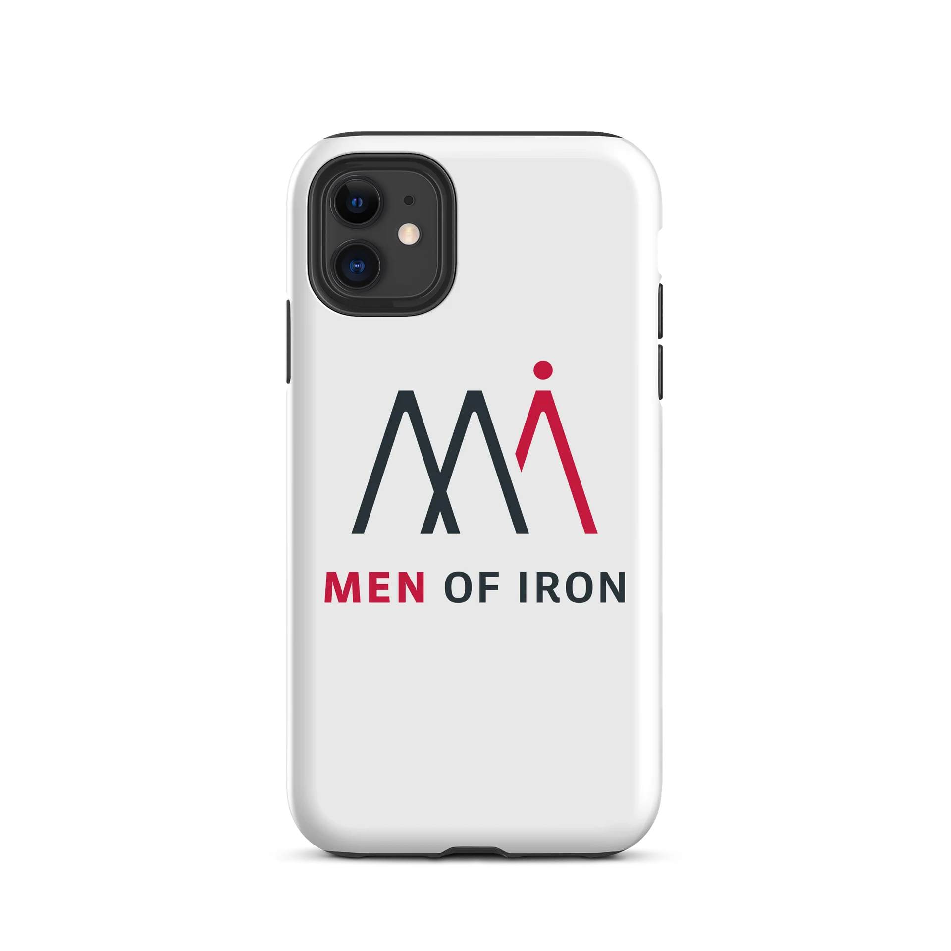 Men of Iron Abstract Monogram Tough iPhone Case product image (28)
