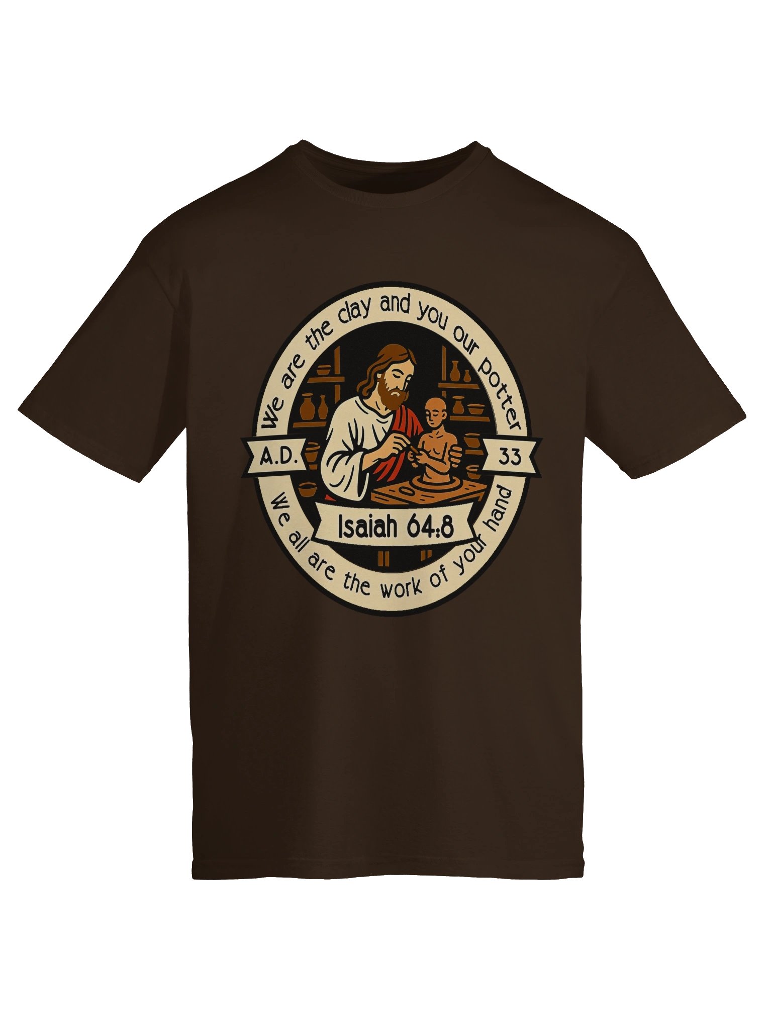 The Clay and Potter Isaiah 64:8 Christian Design product image (17)