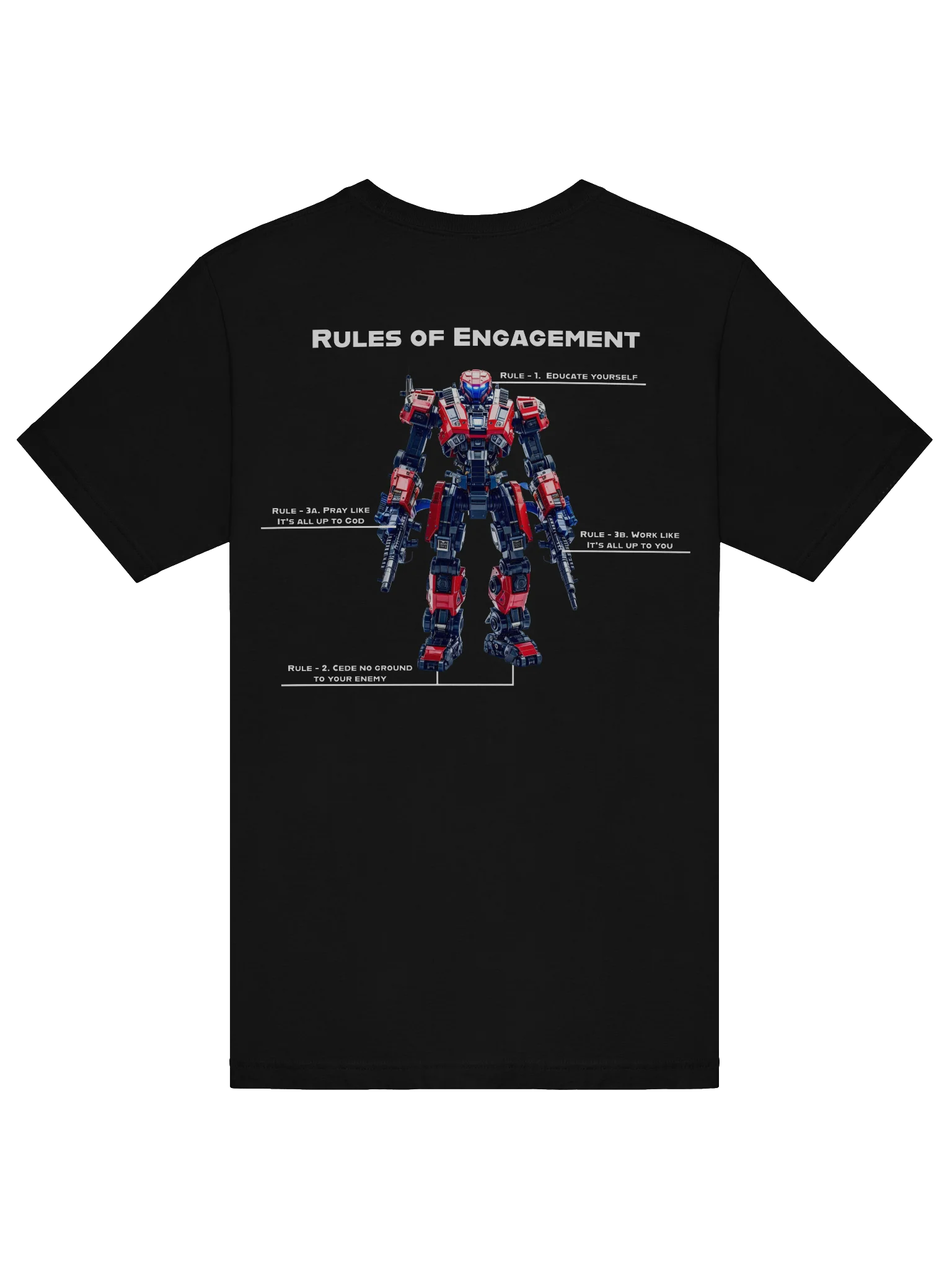 R.O.E. Bot T-shirt product image (54)