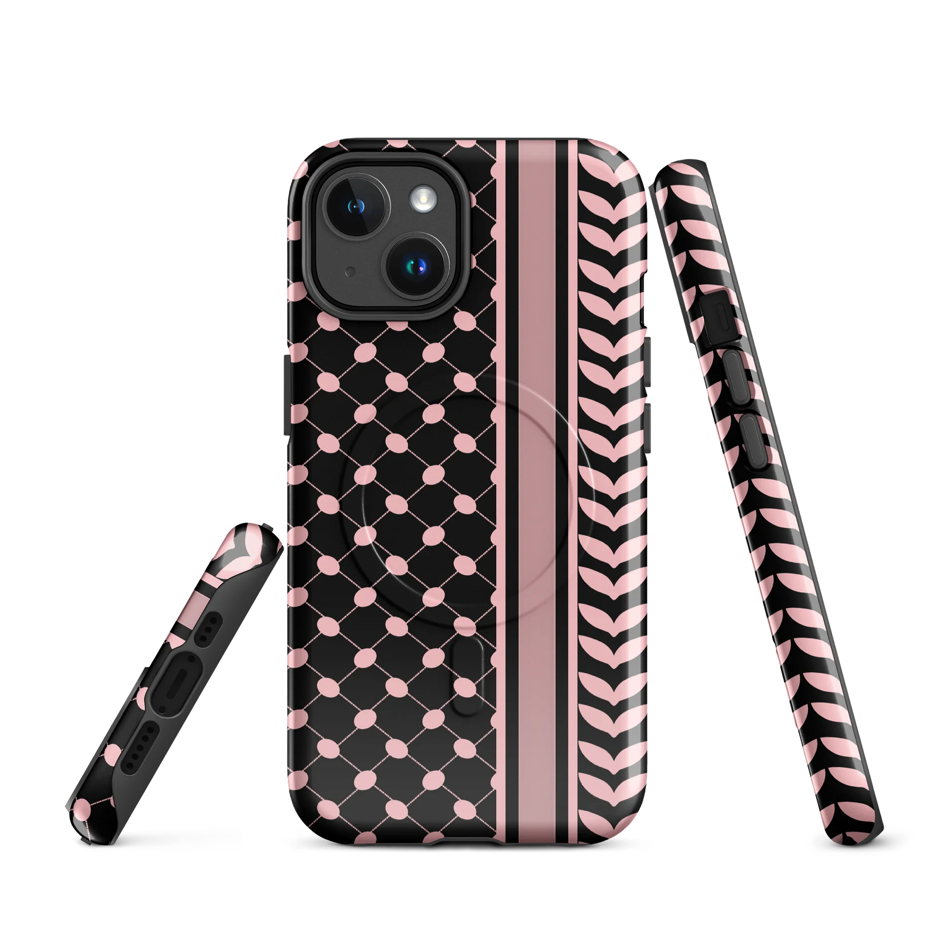 Pink Keffiyeh MagSafe Case for iPhone® product image (1)