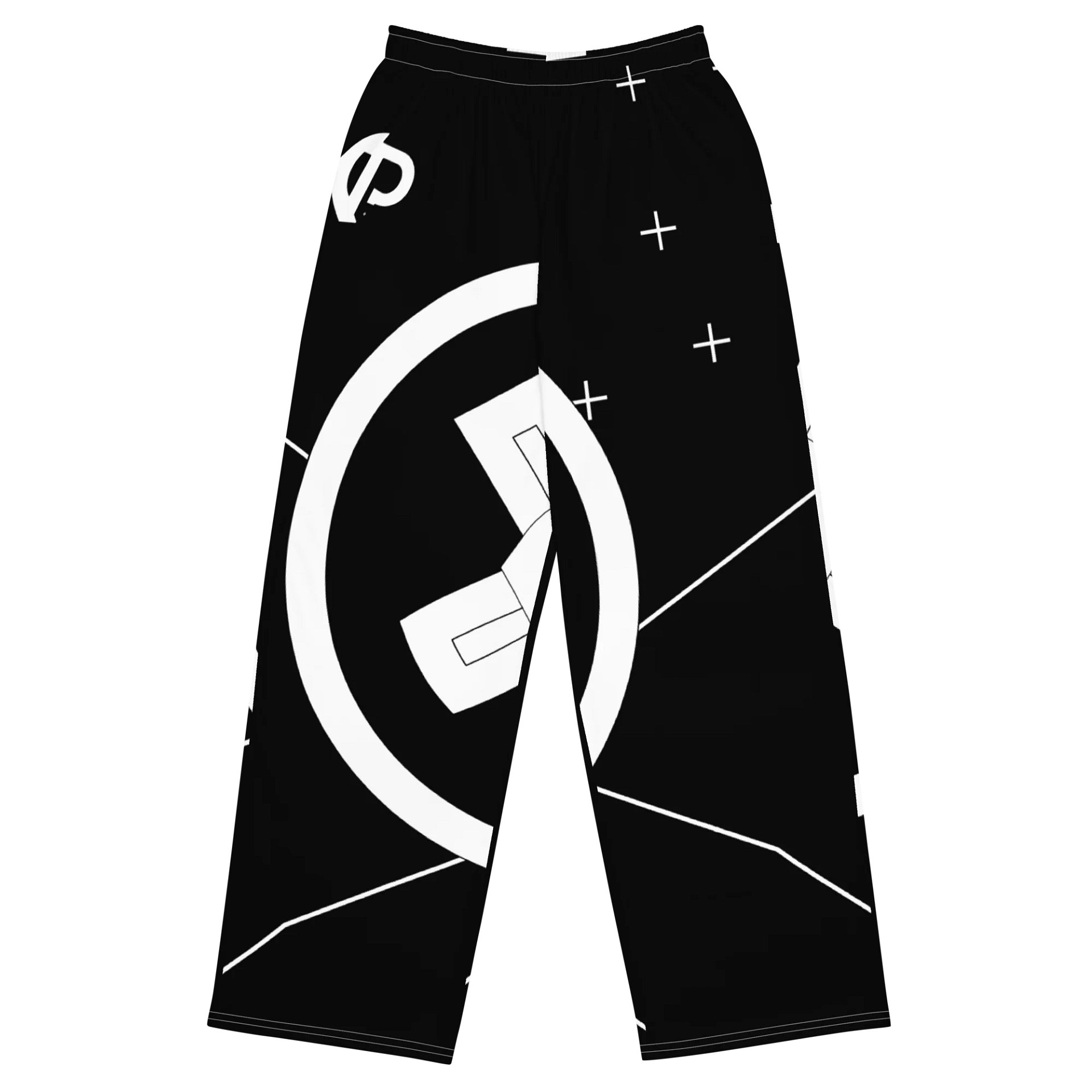 All-Over Print Unisex Wide-Leg Pants product image (1)