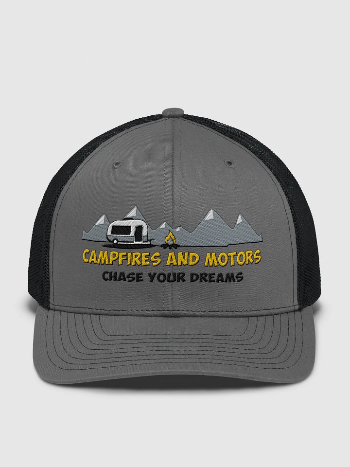 Chase Your Dream Campfires and Motors Trucker Hat product image (2)