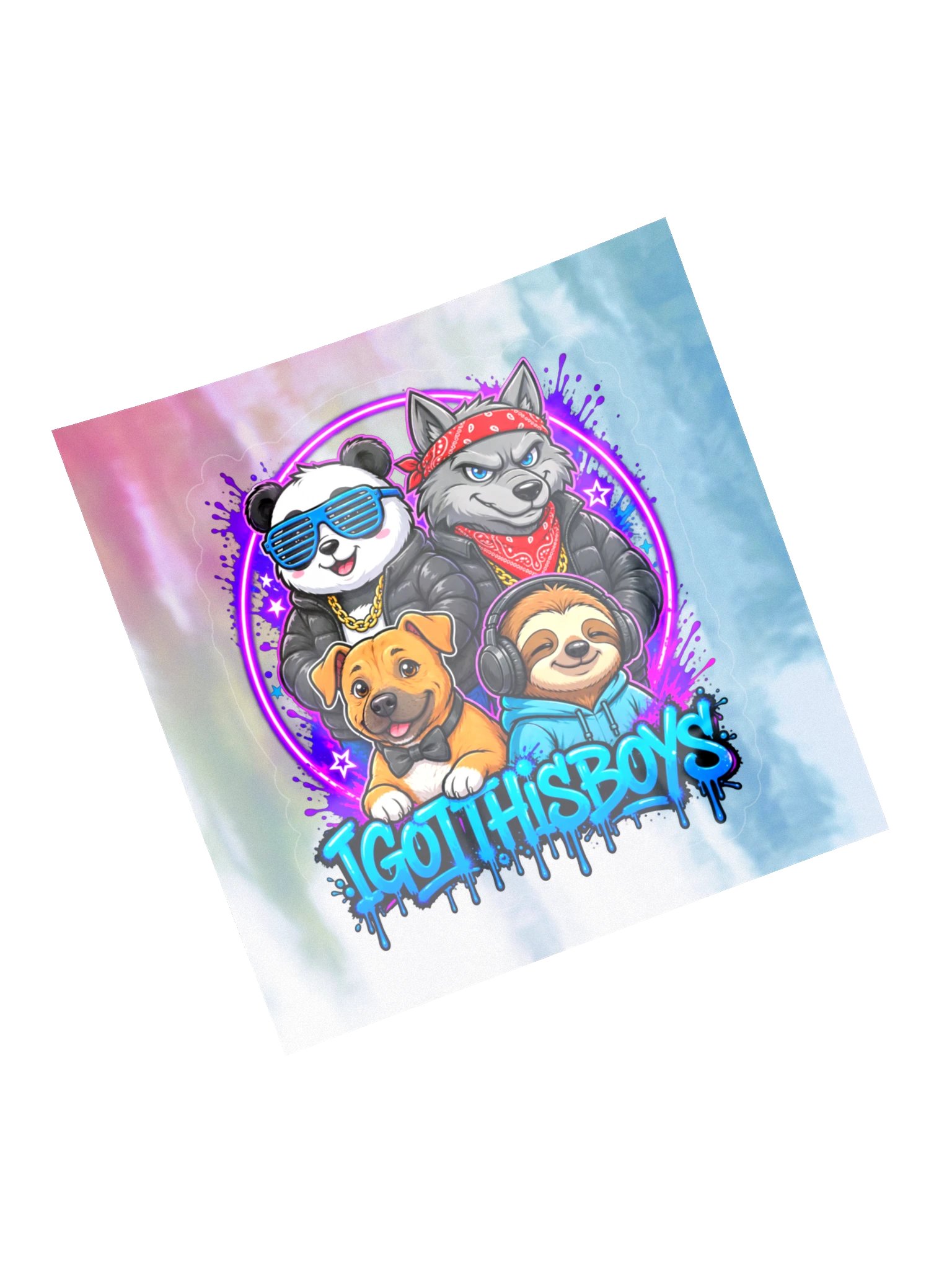 IGotThisBoys Squad Holographic Sticker product image (5)