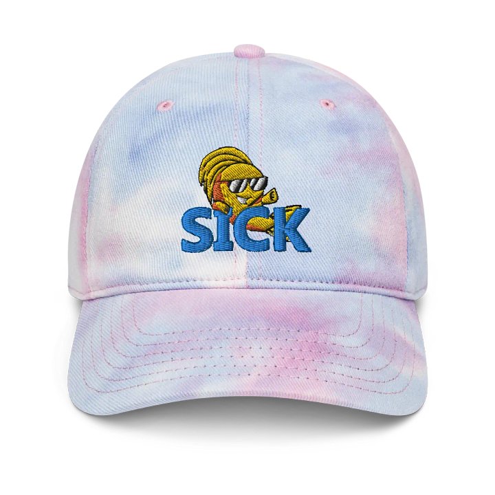 Sick Fish Tie-Dye Baseball Cap product image (1)