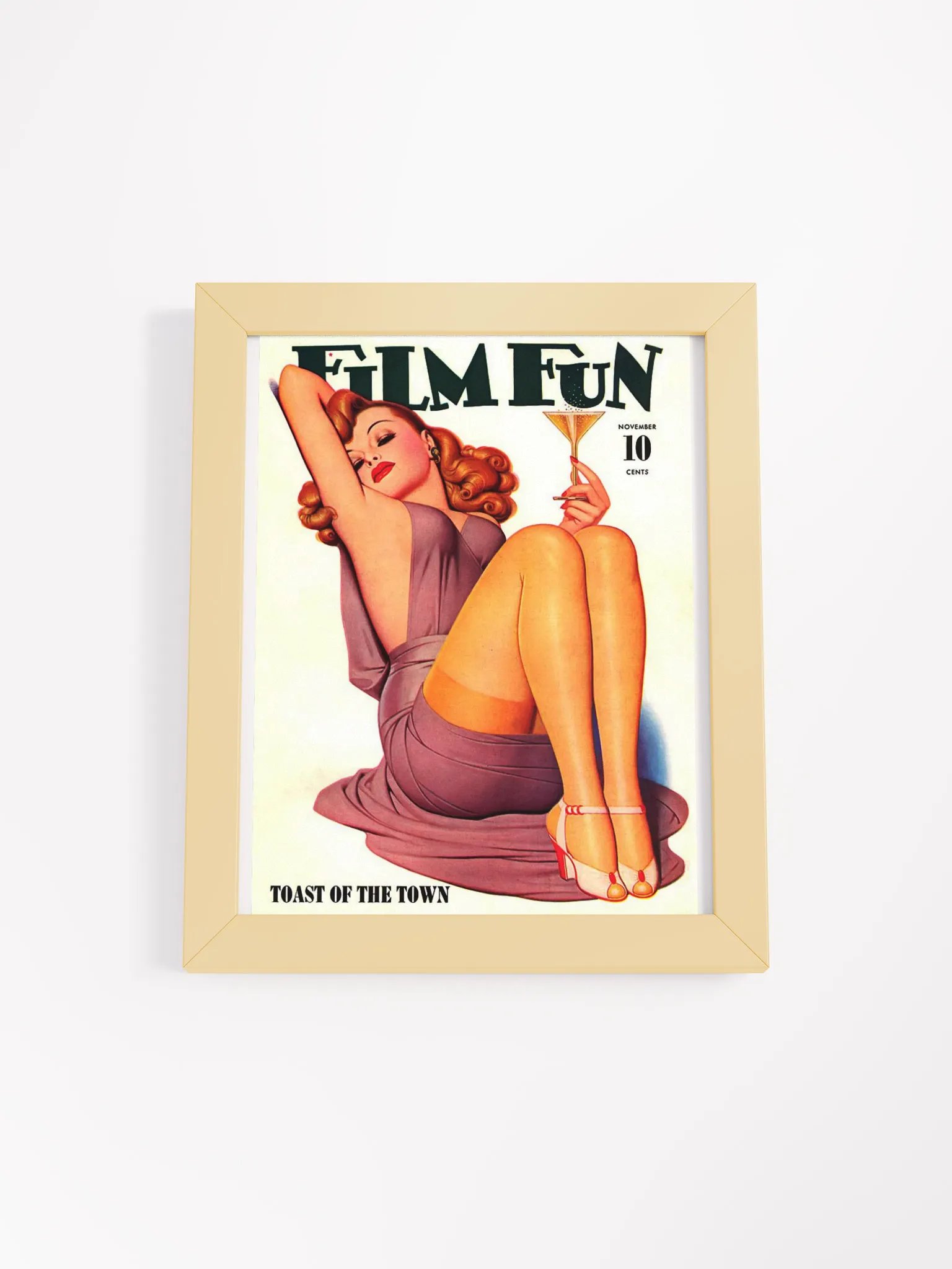 Retro Glamour Redhead Poster product image (6)