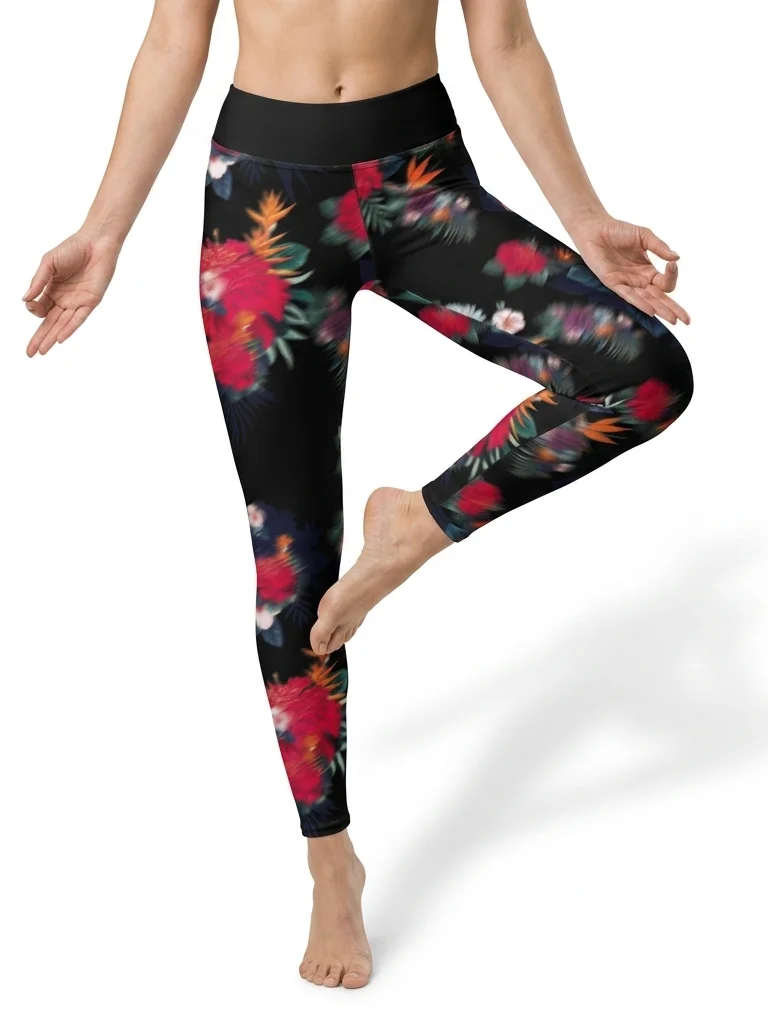 Flower Dust — Yoga Leggings 2027 product image (8)