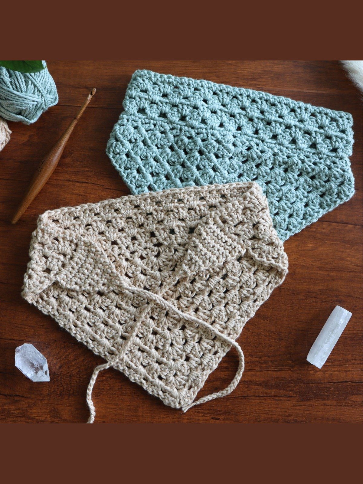 Unruffled Granny Crochet Bandana (Digital PDF Pattern) product image (4)