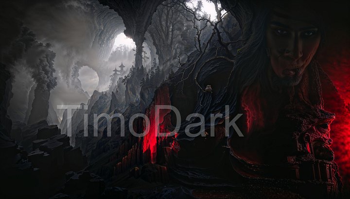 Eyes of the Cavern Desktop Wallpaper product image (1)