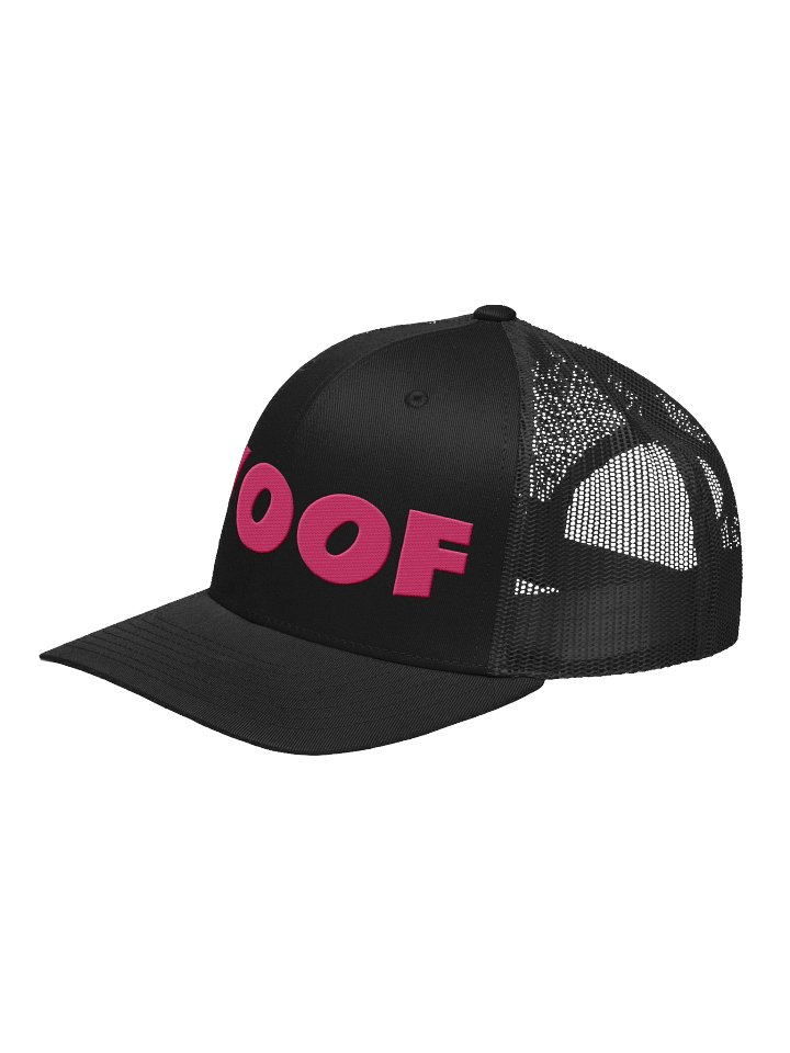 Embroidered WOOF Hat - Pink Thread Collection product image (2)