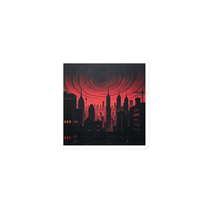 Dreadreach City Mural Style Art Die-Cut Magnets Set product image (1)