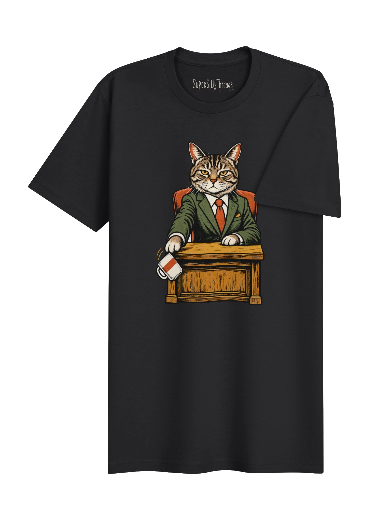 Executive Decision Cat Tee product image (8)