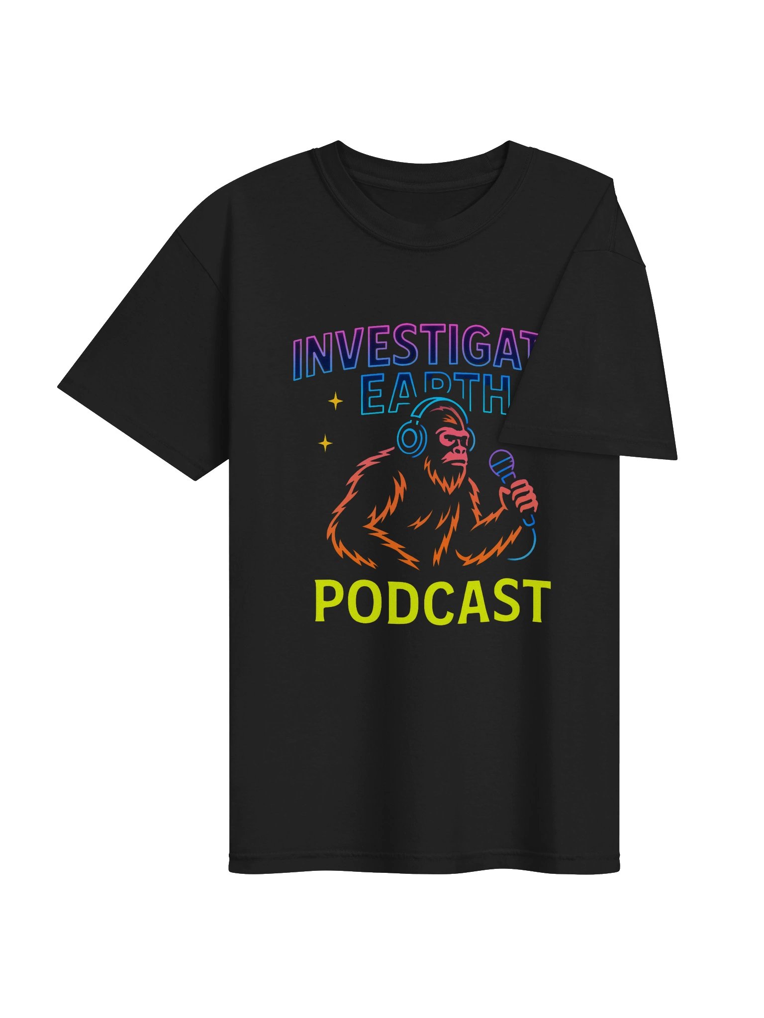 Neon Bigfoot T-shirt product image (4)