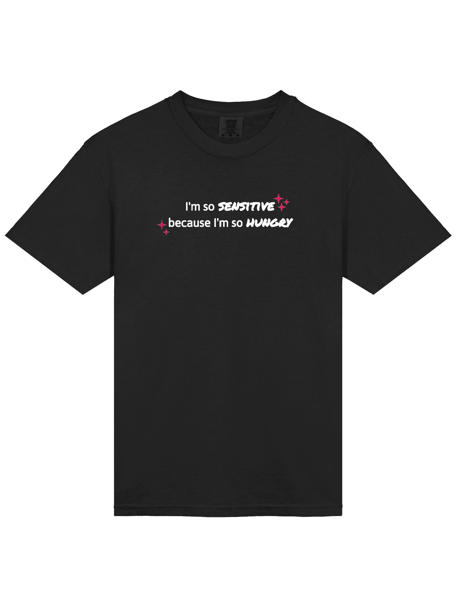 Hangry T - White Embroidered product image (3)