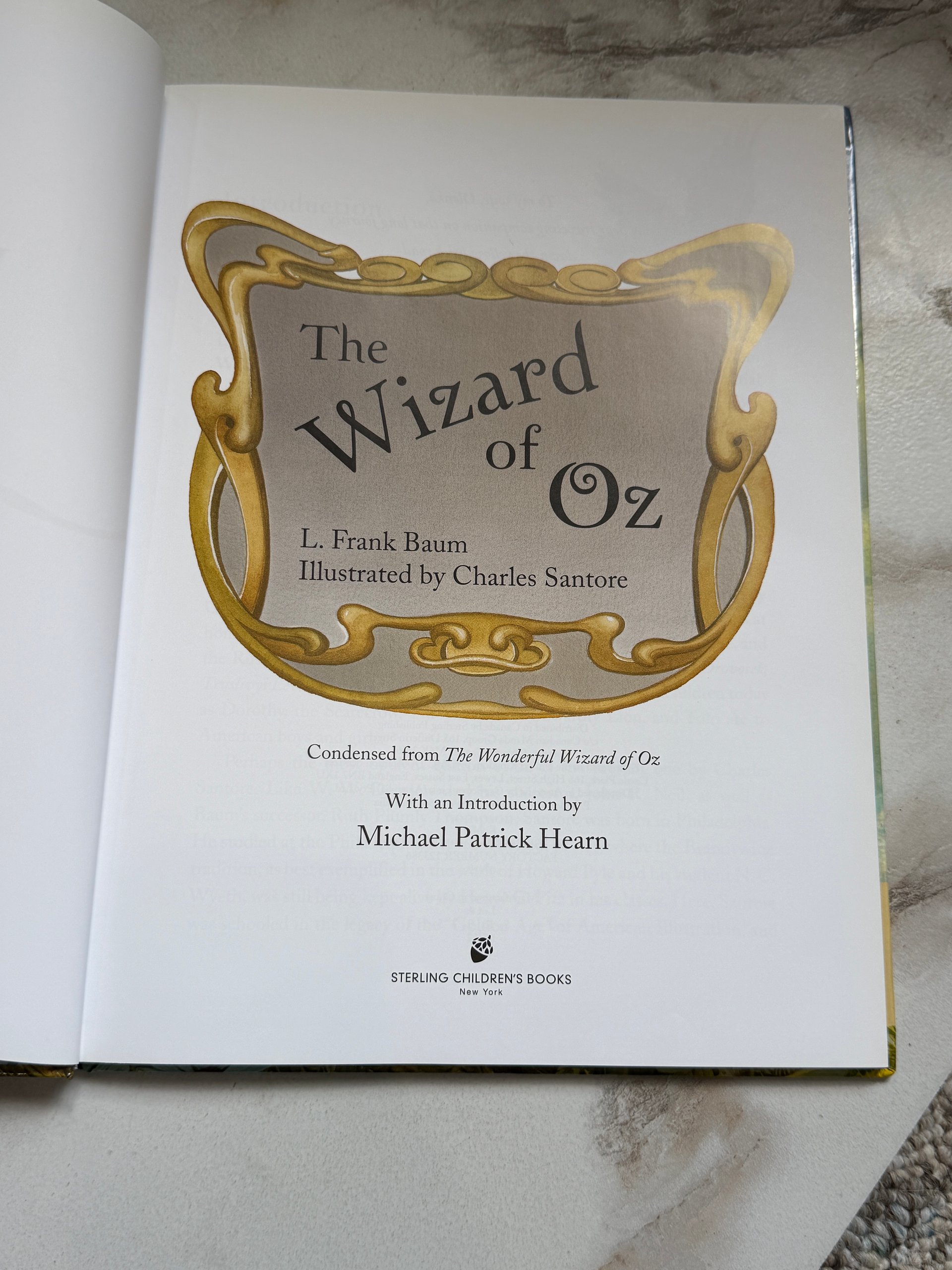 2012 The Wizard of Oz | L. Frank Baum | Illustrated by Charles Santore | Hardcover product image (3)