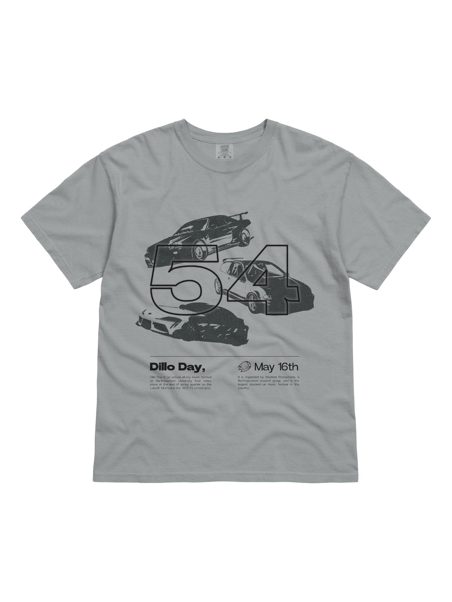 Dillo 54 T-Shirt (Mayfest Productions Member Discount) product image (1)