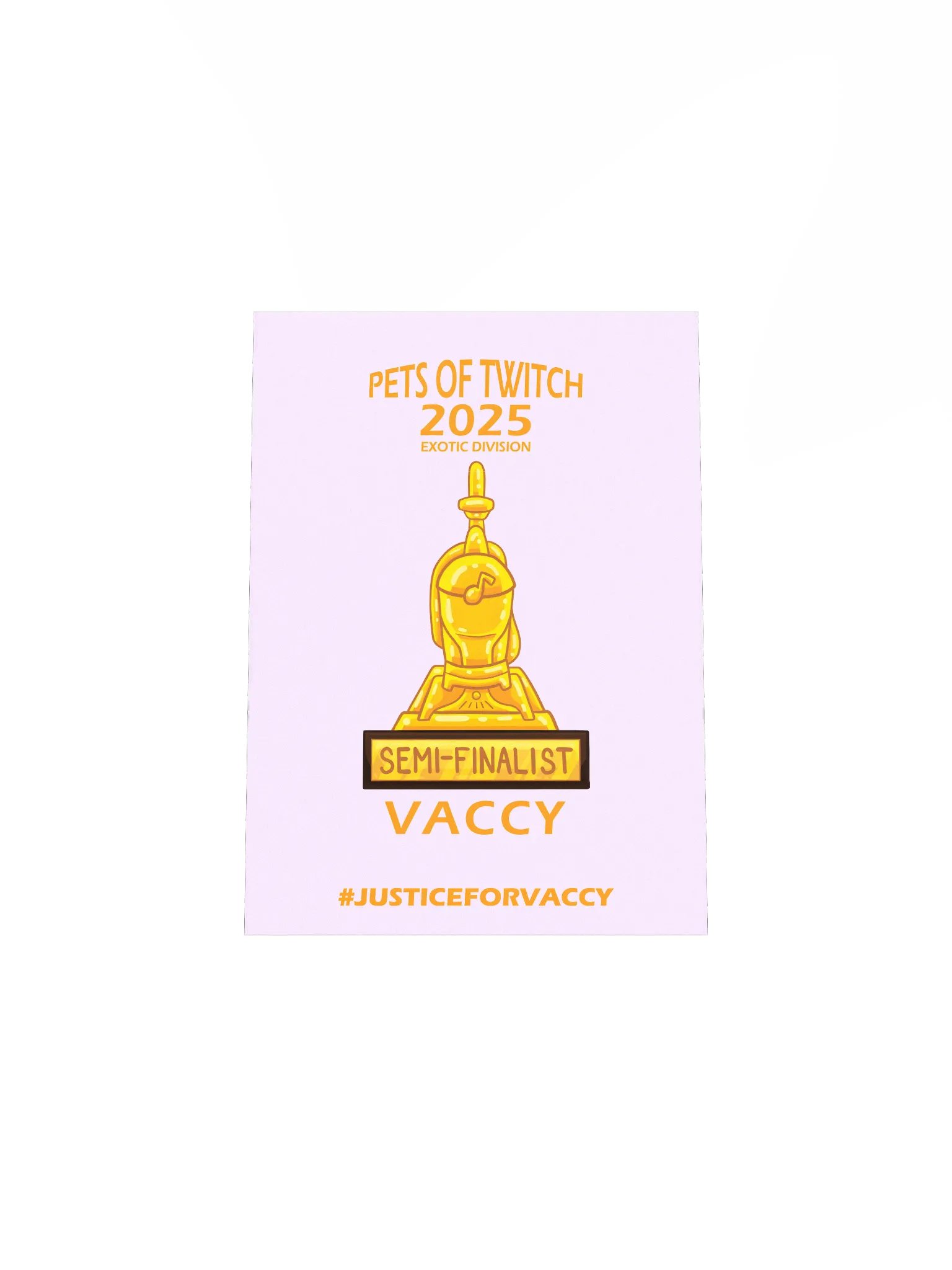#JusticeForVaccy Print product image (4)