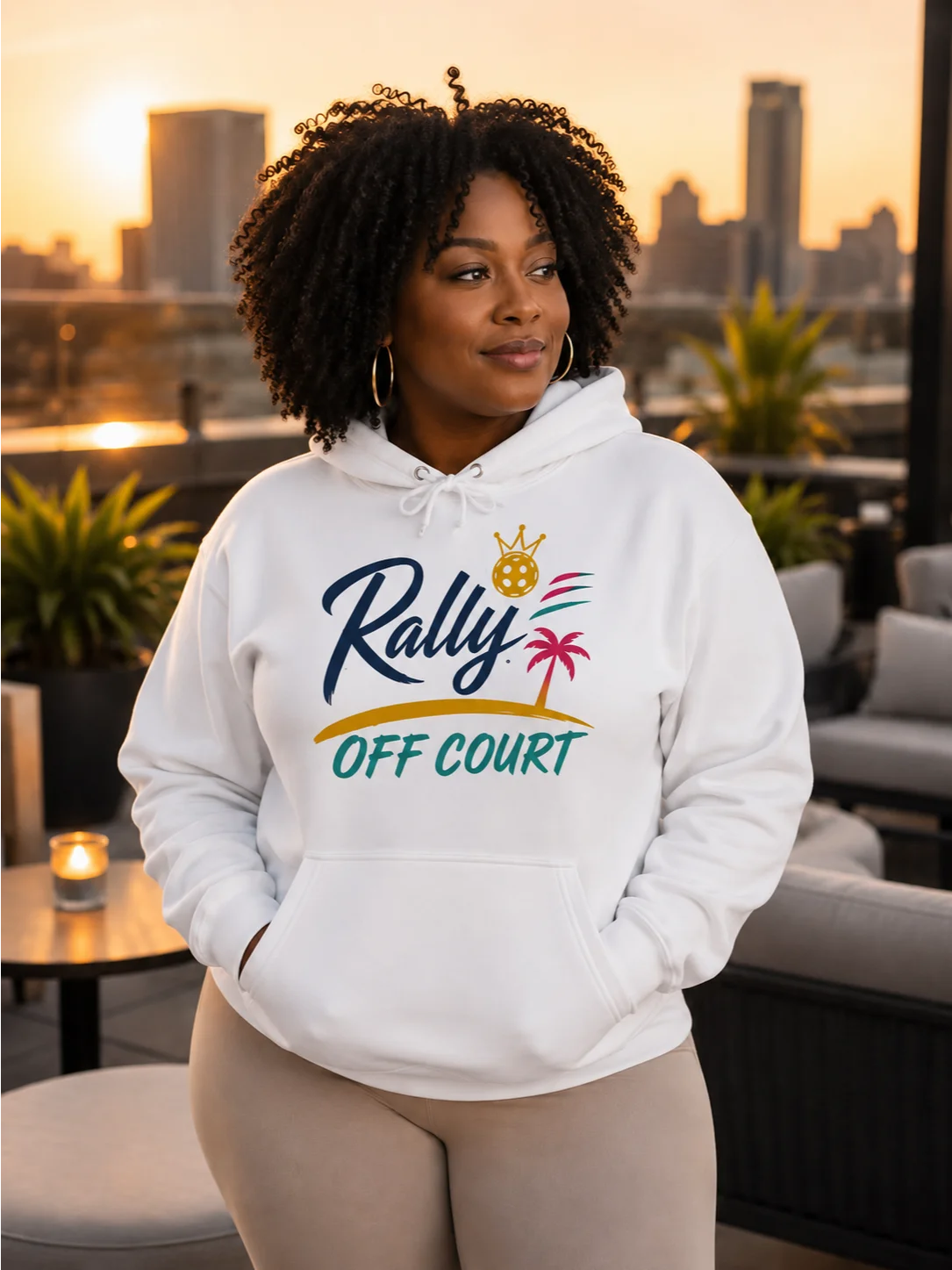 The ROC Alibi Hoodie - White product image (5)