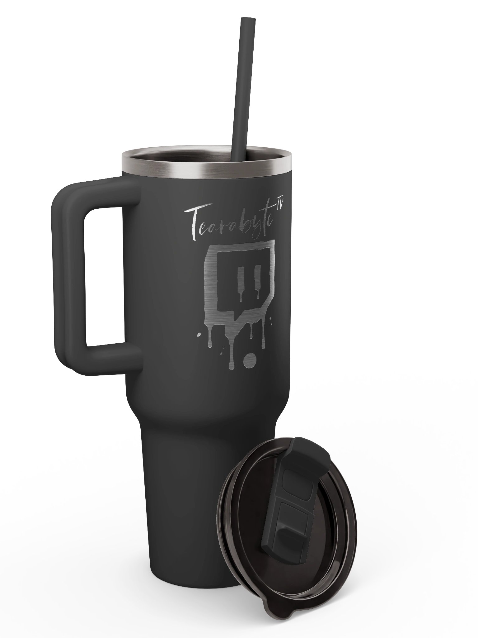 Bloody Twitch Engraved 40oz Vacuum Insulated Travel Tumbler product image (21)