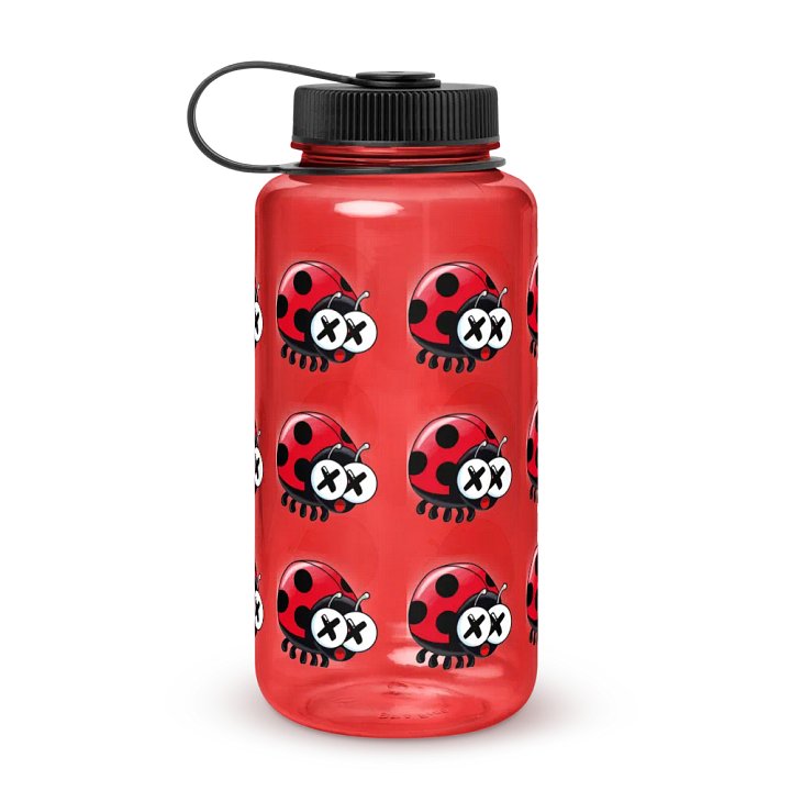 Ladybug Sees You Getting Dehydrated Wide Mouth Water Bottle product image (1)