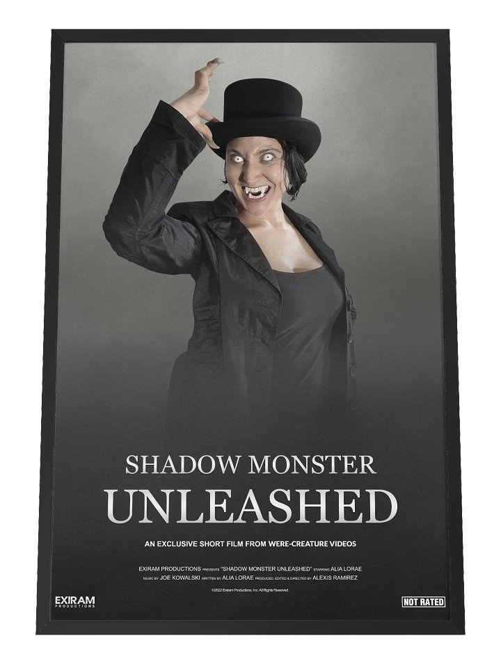 Shadow Monster Unleashed - Framed Poster product image (1)