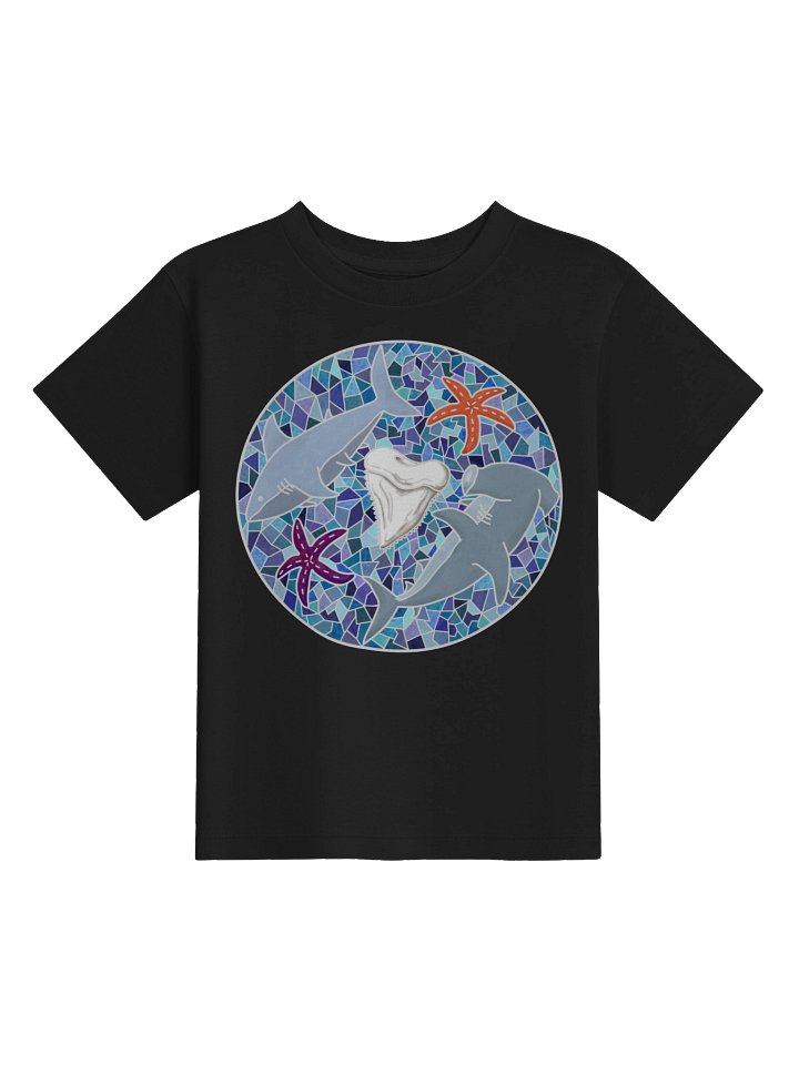 Shark Mosaic Toddler Tee product image (1)