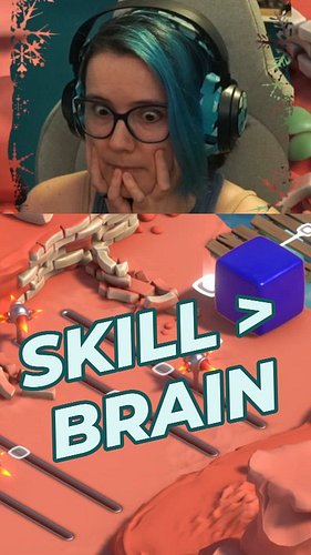 I have more skill than brain except for here 🤣

#cubecontrol #skills #timing #fail #funny