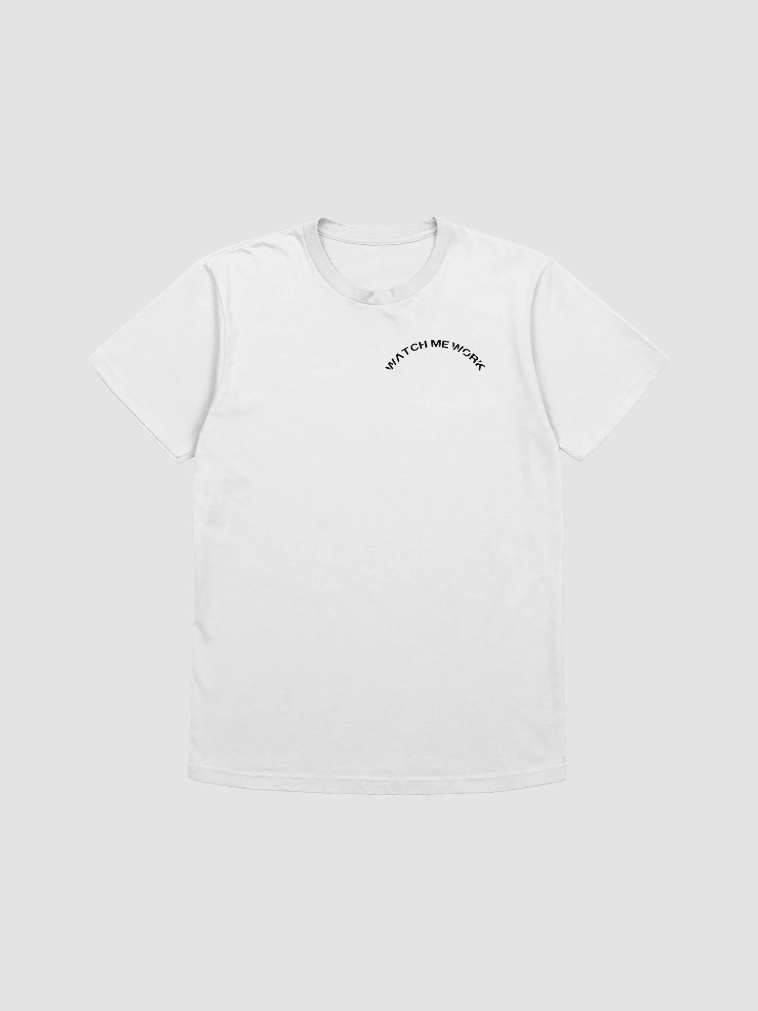 WatchMeWork Signature Tee - White product image (1)