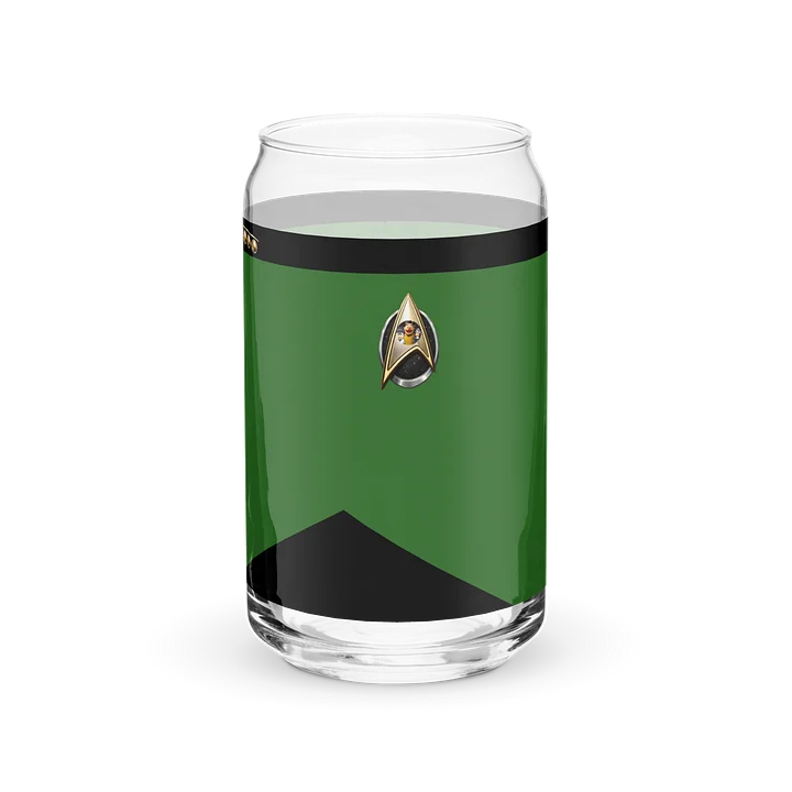 Officer Inspired Can Glass - Green Division product image (1)