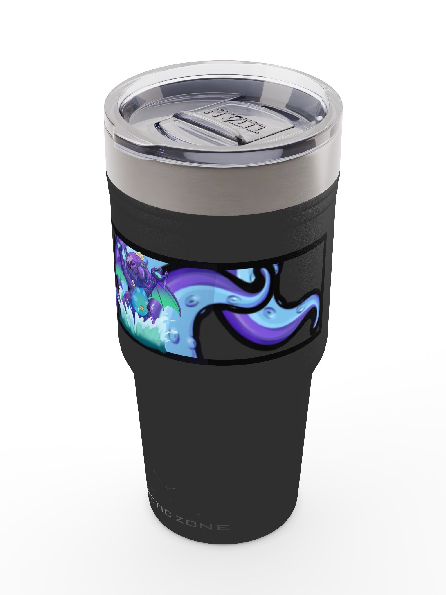 Anxiety Bear Scare Bear: Bearthulu tumbler 30oz product image (10)