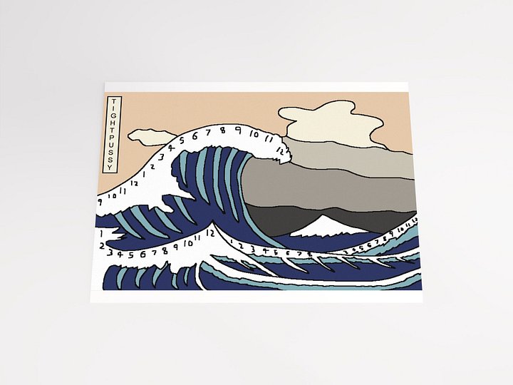 The Great Wave Off Clockagawa Poster product image (2)