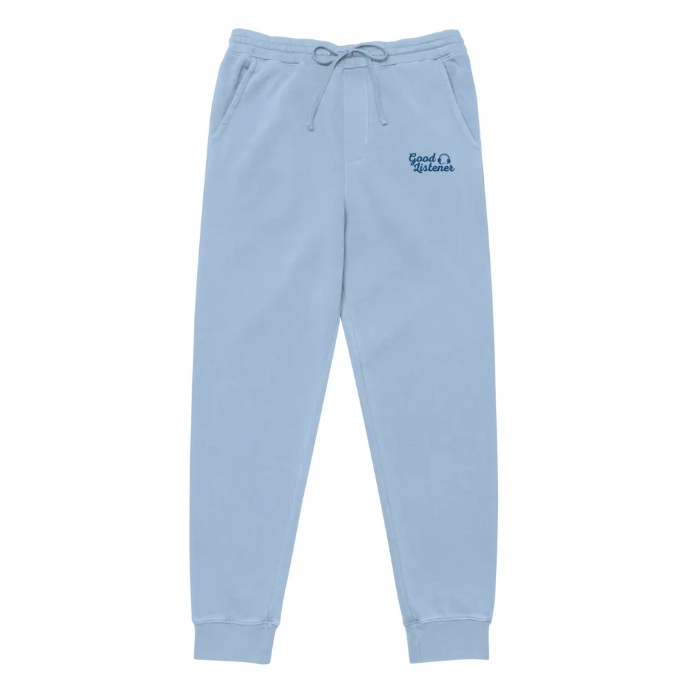 Powder Blue Good Listener Logo Sweats product image (2)