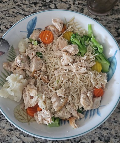 Starting today, I am going on a healthy food journey to keep myself fit as well as healthy in the long run! For lunch, is Mil...