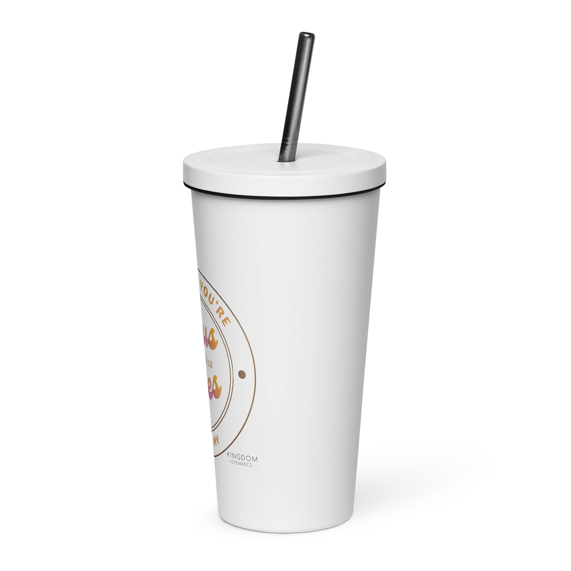 Jesus Vibes Travel Tumbler - White product image (3)