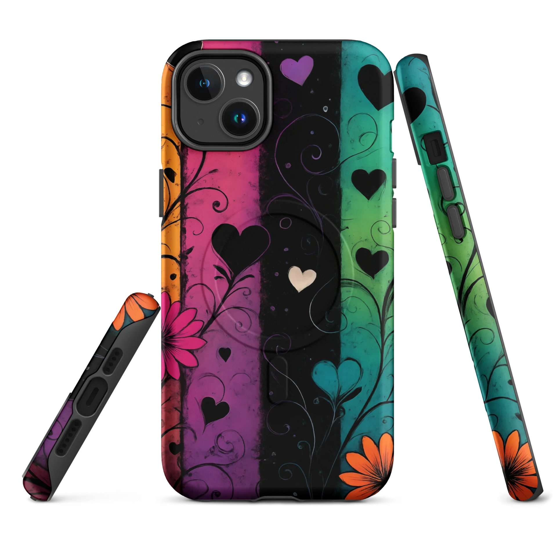 Floral Harmony MagSafe® iPhone Case product image (1)