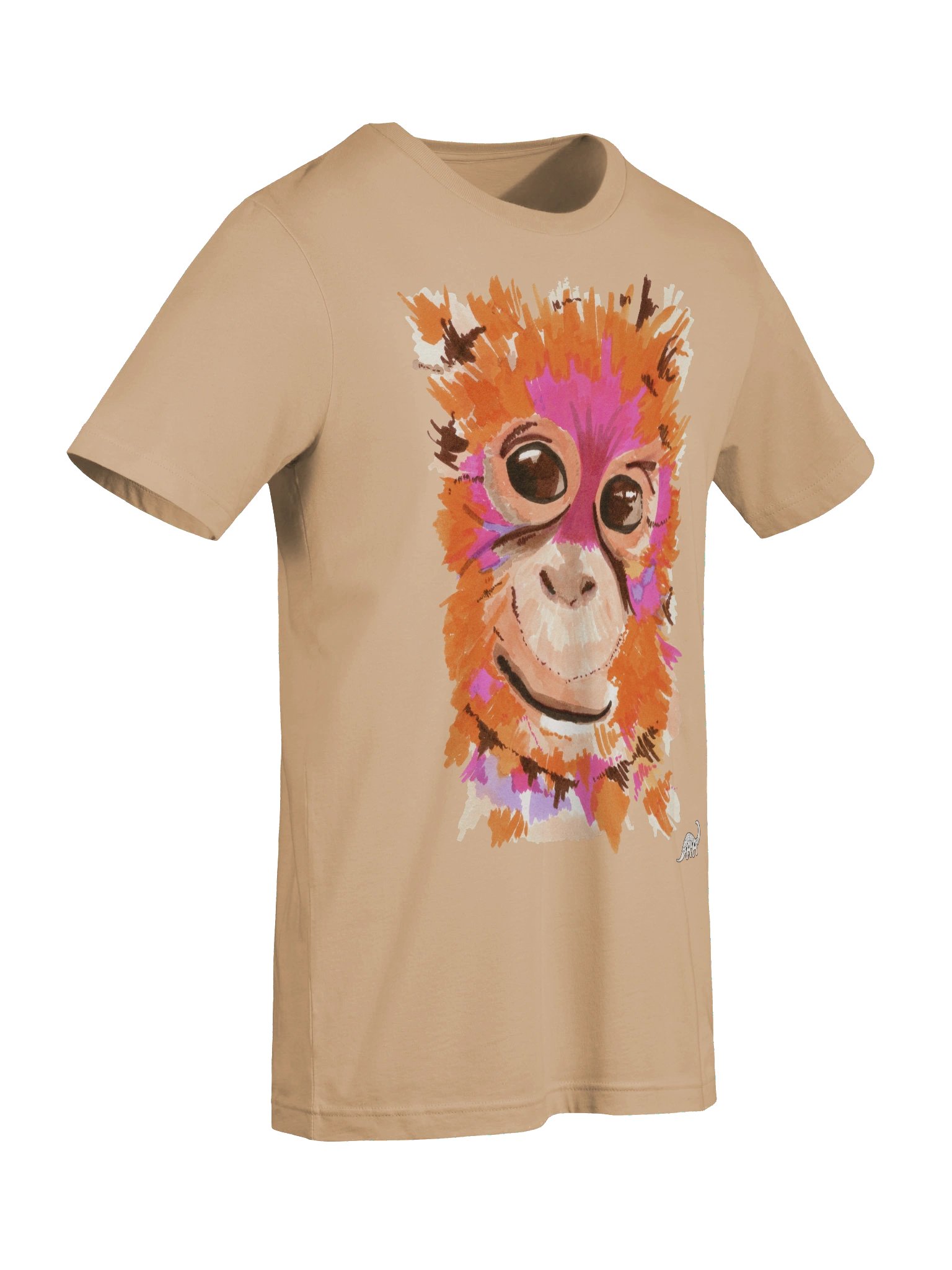 Orangutan Watercolour Supersoft Premium T-Shirt product image (5)
