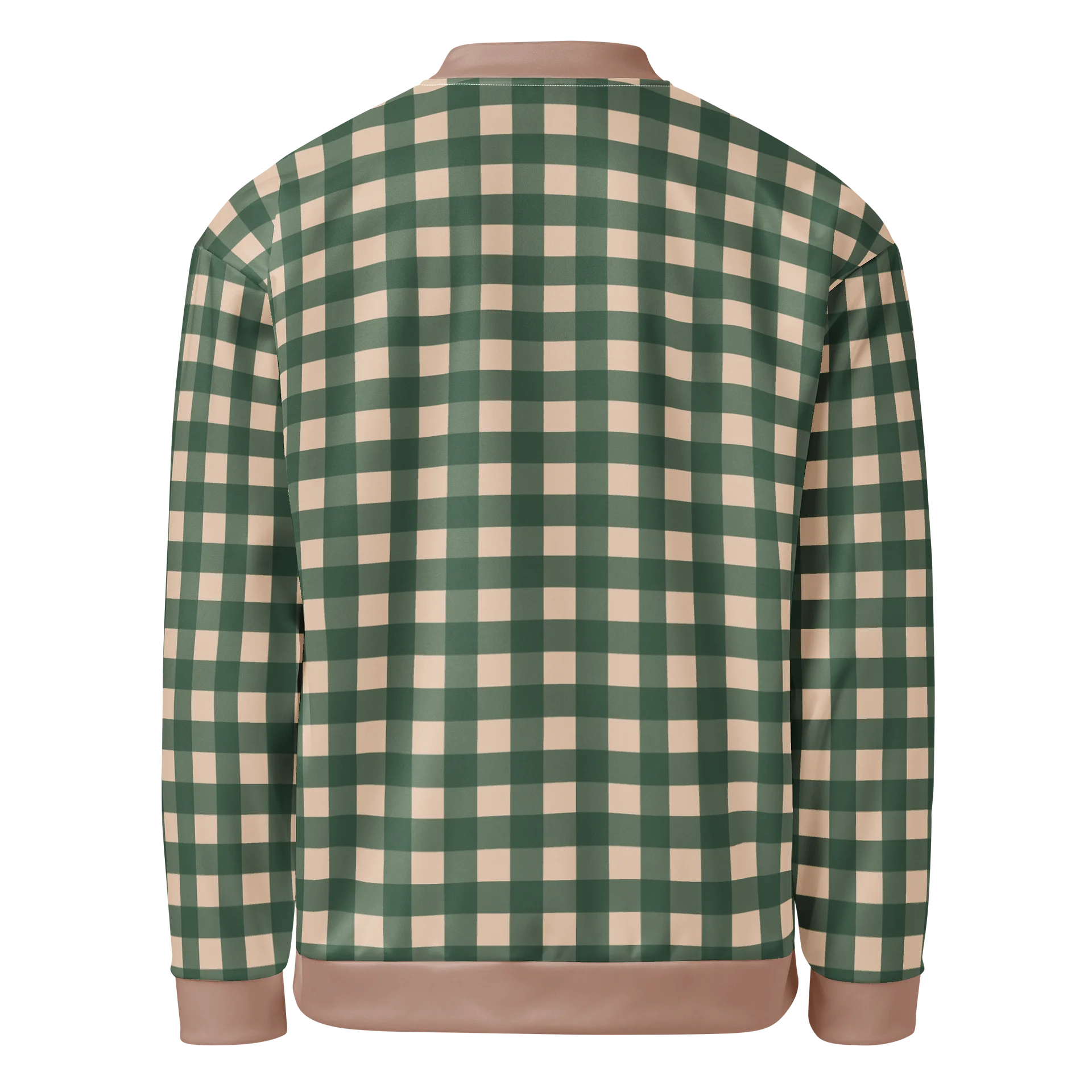 Lassie Memo Gingham Bomber Jacket Olive product image (2)