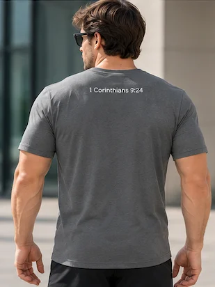 His House Mens Performance T-Shirt - Grey by His House