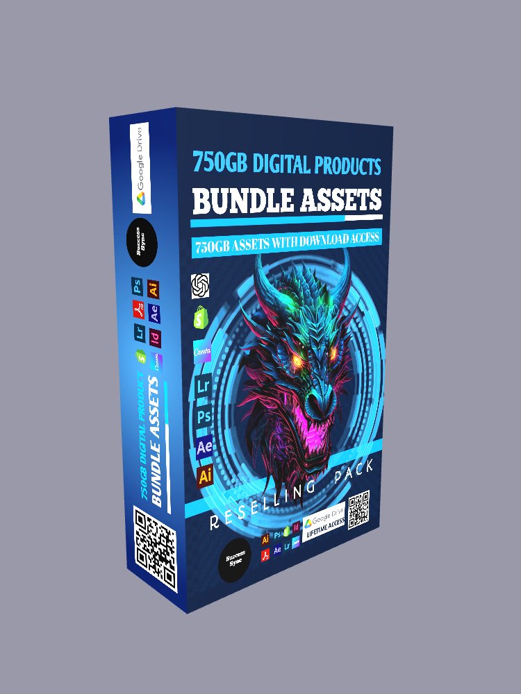 750GB Digital Products Bundle Assets product image (1)