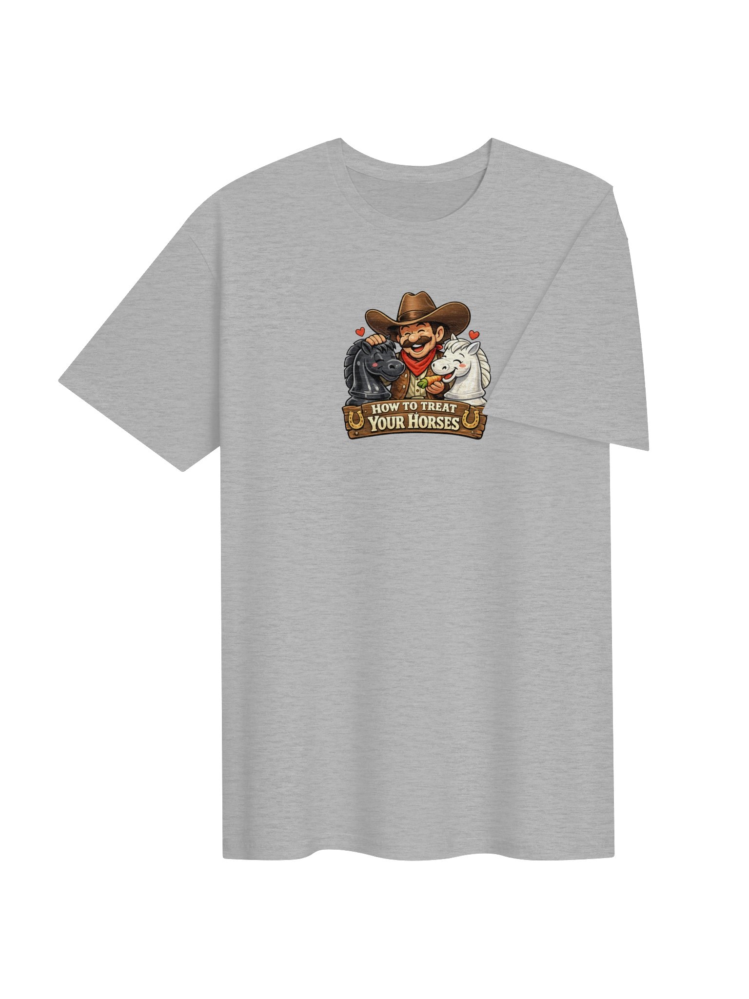 How to Treat Your Horses Cowboy Tee product image (24)